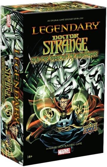 Fed deckbuilding spil udvidelse Doctor Strange and the Shadows of Nightmare