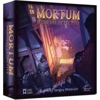 Kom på eventyr i brætspillet Mortum Medieval Detective