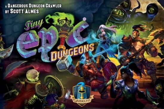 Tiny Epic Dungeons er et brætspil der spilles i to akter: Dungeon og Dungeon boss
