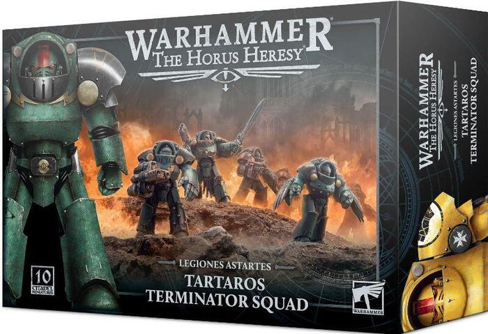 Terminator Tartaros Squad er blandt eliten i Legiones Astartes i spillet The Horus Heresy