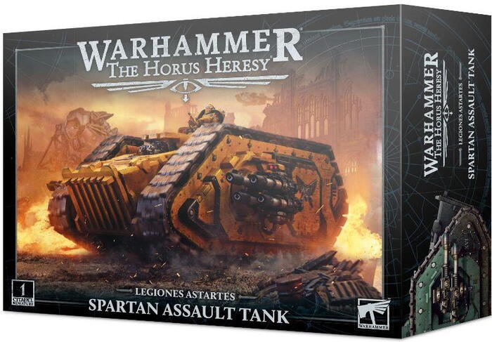 Spartan Assault Tank er den ultimative PMV i the Horus Heresy