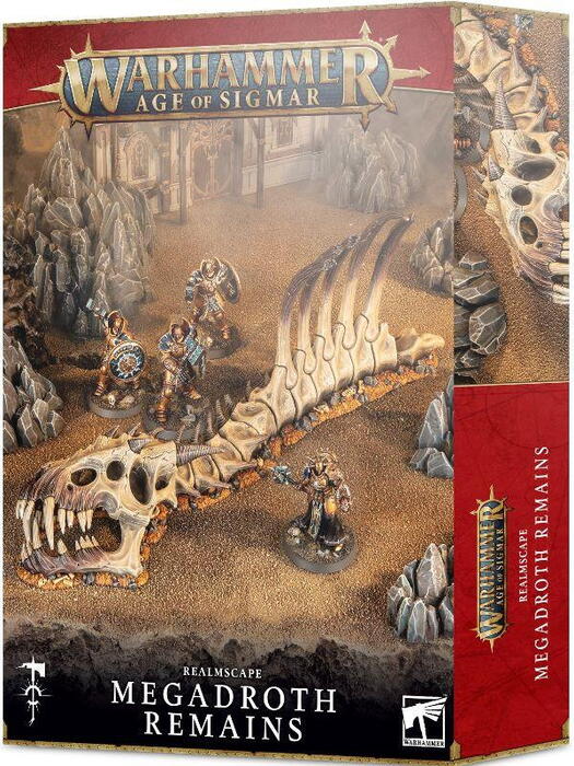 Realmscape: Megadroth Remains giver dig et kæmpe skelet at dekorere din slagmark med