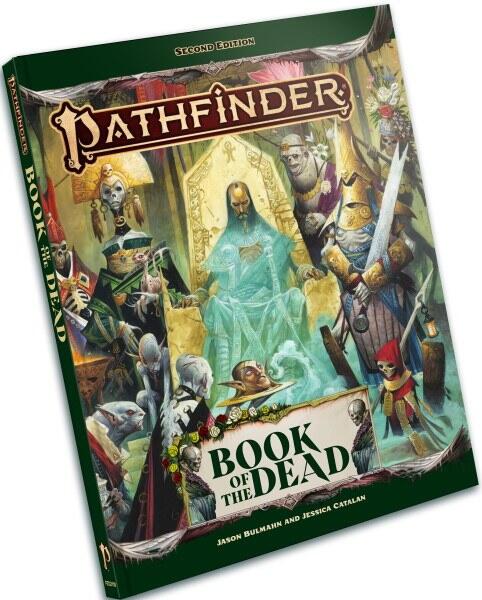 Book of the Dead tilføjer masser af nye muligheder for at bekæmpe, eller blive, udøde i Pathfinder 2nd Edition.