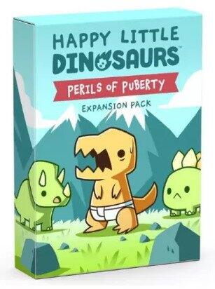 Happy Little Dinosaurs: Perils of Puberty Expansion Pack tilføjer 54 kort med nye udfordringer til kortspillet