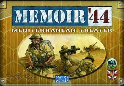 Memoir '44: Mediterranean Theater udvider brætspillet med nye brikker og meget mere