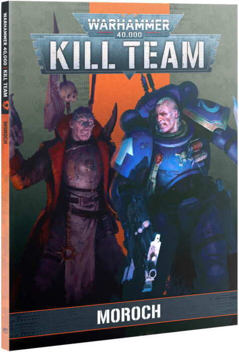 Kill Team Codex: Moroch bringer the Blooded og et Phobos strike team i kamp mod hinanden