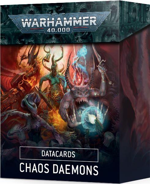 Datacards: Chaos Daemons indeholder strategems og psychic powers til alle Chaos Daemons i Warhammer 40.000