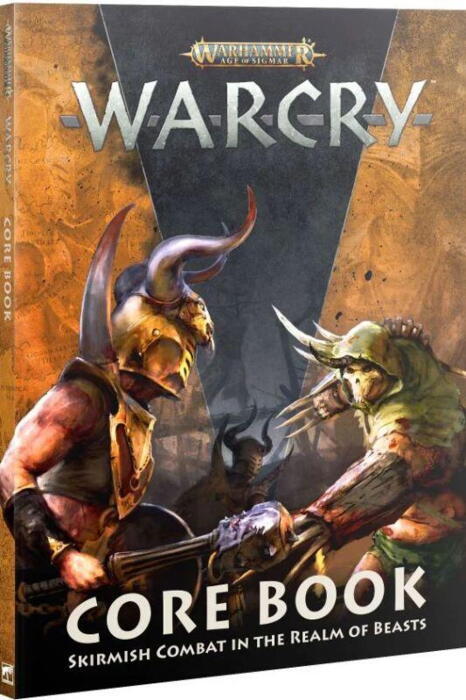 Warcry Core Book indeholder de komplette grundregler for dette Games Workshop skirmish figurspil sat i den samme verden som Warhammer Age of Sigmar