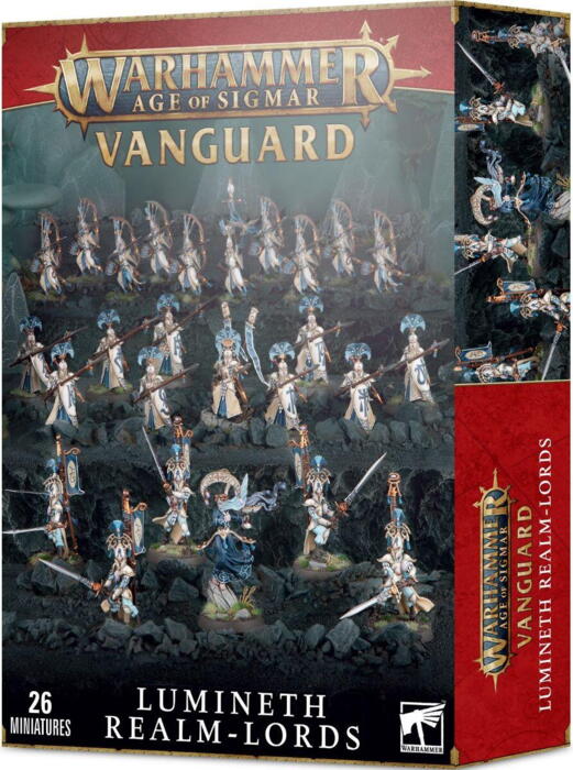 Vanguard: Lumineth Realm-lords er en komplet hær i en boks til denne Warhammer Age of Sigmar fraktion