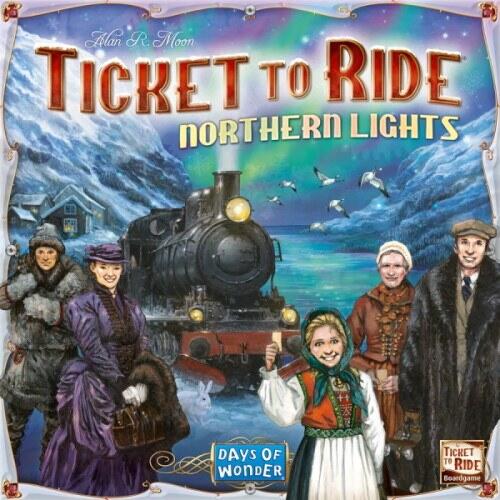 Ticket to Ride: Northern Lights er det andet Ticket to Ride spil sat i skandinavien