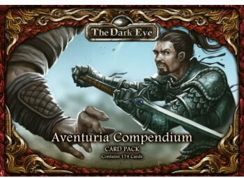 The Dark Eye Compendium Card Pack indeholder kort med special abilities til Aventuria Compendium