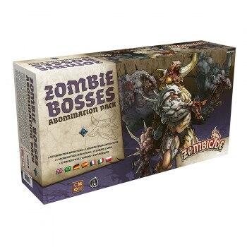 Zombicide: Black Plague - Zombie Bosses Abomination Pack indeholder 3 nye Abominations til brætspillet