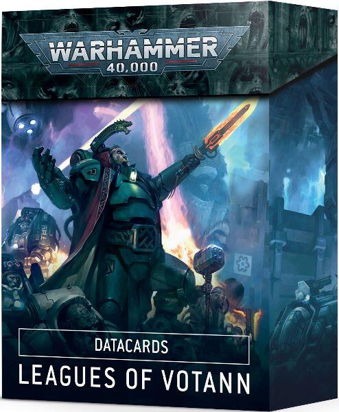 Datacards: Leagues of Votann indeholder reference kort til denne Warhammer 40.000 fraktion