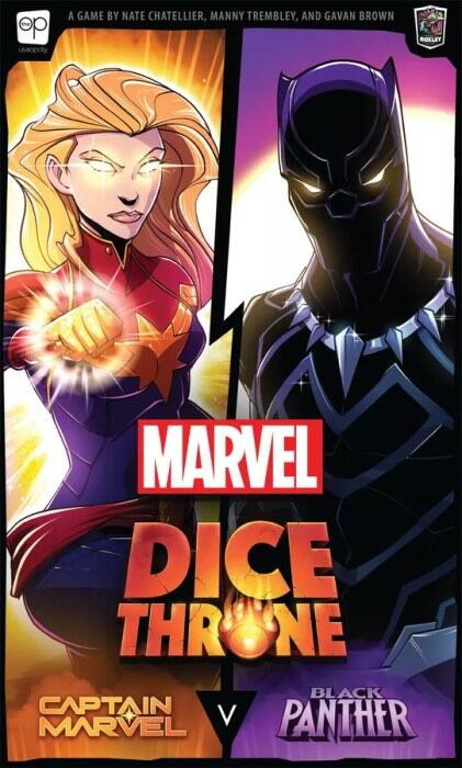 Marvel Dice Throne: Captain Marvel v. Black Panther tilføjer Wakandas konge og rummets beskytter til dette brætspil