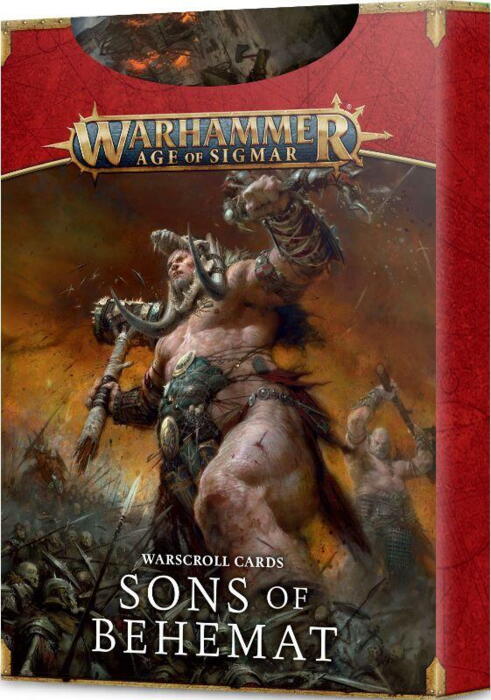 Warscroll Cards: Sons of Behemat gør det nemmere at bruge denne hær af giganter i Warhammer Age of Sigmar
