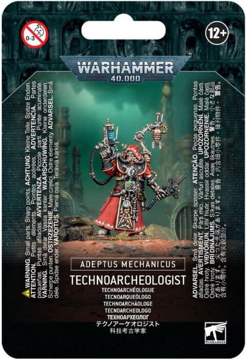Technoarcheologist søger efter tabt viden for Adeptus Mechanicus i Warhammer 40.000