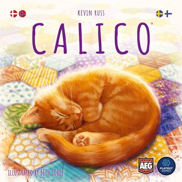 Calico (Nordisk) er et brætspil, hvor du skal sy tæpper og samle katte