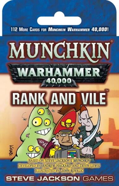 Munchkin Warhammer 40,000: Rank and Vile tilføjer Astra Militarum, Drukhari og Chaos Daemons til kortspillet