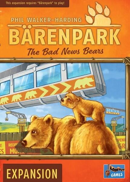 Bärenpark: The Bad News Bears tilføjer monorails og grizzlybjørne til brætspillet!