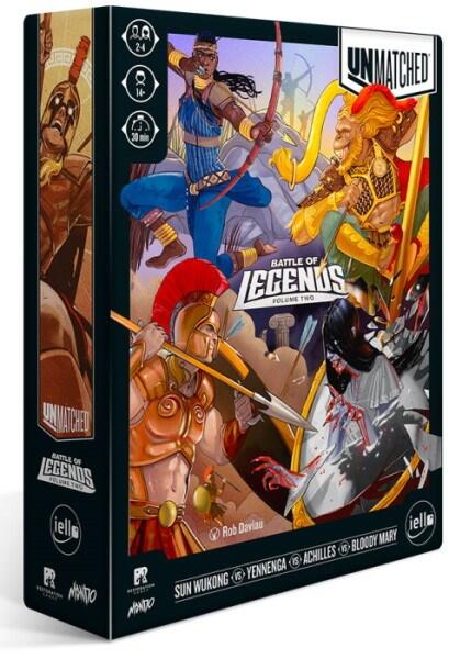 Unmatched: Battle of Legends Vol. 2 kommer med fire nye helte og en ny slagmark til Unmatched serien