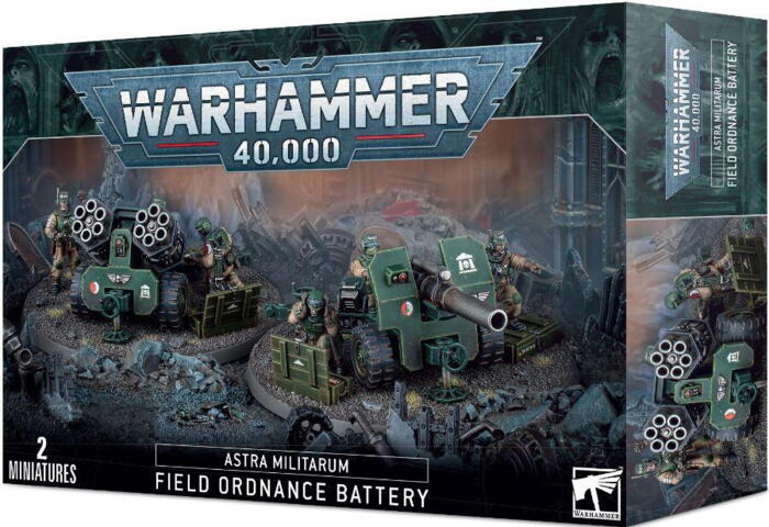 Field Ordnance Battery er en enhed af feltkanoner til Astra Militarum i Warhammer 40.000