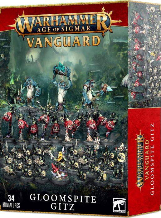 Vanguard: Gloomspite Gitz indeholder en hel starter hær til denne Warhammer Age of Sigmar fraktion