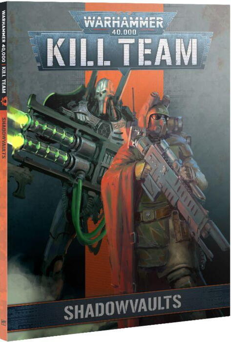 Kill Team Codex: Shadowvaults indeholder regler og baggrundsmateriale til dette Warhammer 40.000 skirmish figurspil