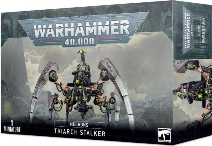 Triarch Stalker er en Necron enhed der specialiserer sig i at smadre tanks i Warhammer 40.000