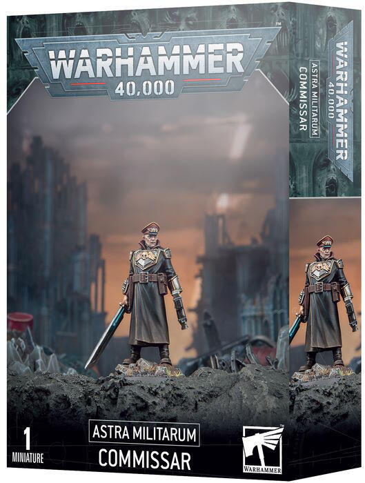 En Commissar er en berygtet karakter fra Astra Militarums rækker i Warhammer 40.000