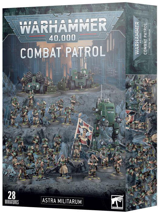 Start en ny Warhammer 40.000 hær, eller udvid en eksisterende med Combat Patrol: Astra Militarum