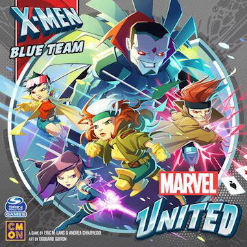Marvel United: X-Men - Blue Team giver mulighed for at spille i team vs team mode i dette brætspil