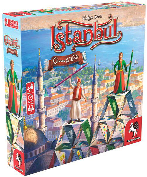 Istanbul: Choose & Write er en ny udgave af det velkendte brætspil
