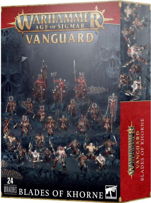 Start eller udvid en Warhammer Age of Sigmar hær med Vanguard: Blades of Khorne.