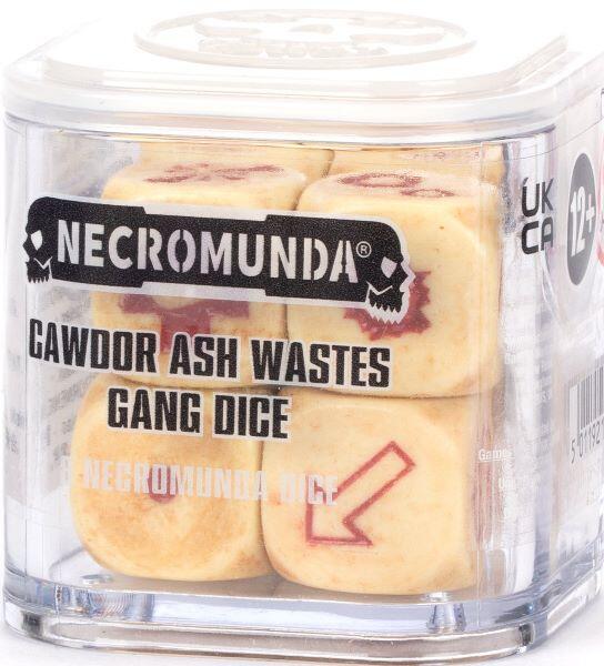 Cawdor Ash Wastes Gang Dice Set til Necromunda