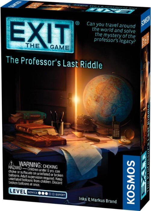 EXIT: The Professor's Last Riddle er en spændende rejse i Professor Ian Jones fodspor mens du forsøger at finde hans dødsbo.