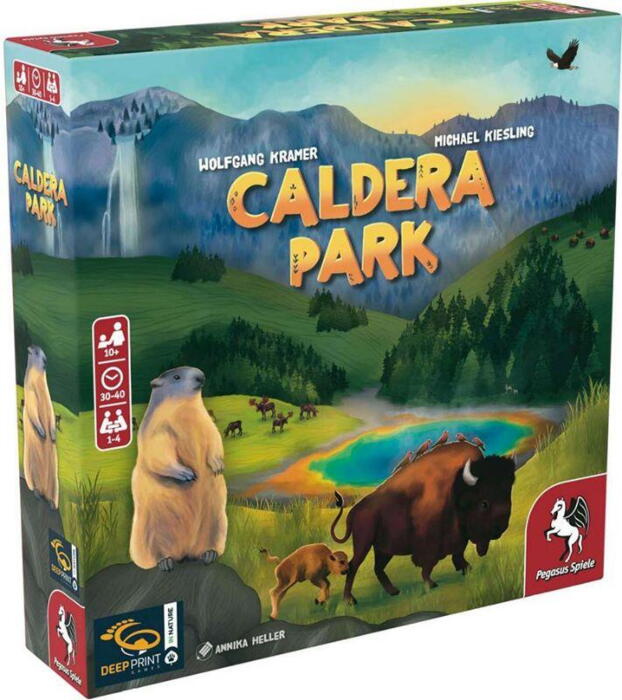 Dette er brætspil er et Interaktivt puzzle brætspil hvor du skal få din park til at give flest point ved at samle dyr i store familier og give dem adgang til vand og terræn som passer til dem.
