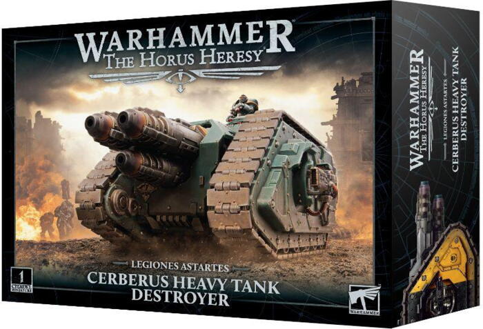 Cerberus Heavy Tank Destroyer er en af de sjældnere tanks under the Horus Heresy