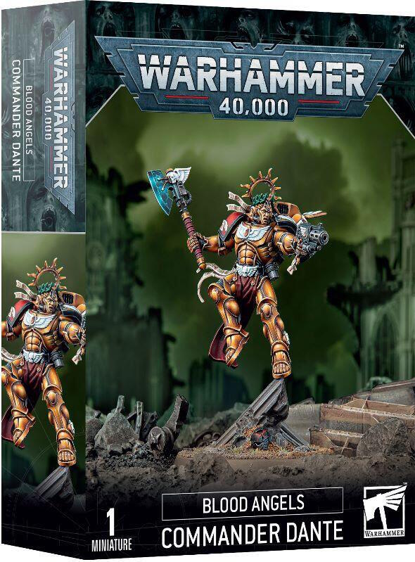 Commander Dante er Chapter Master af Bloond Angels i Warhammer 40.000