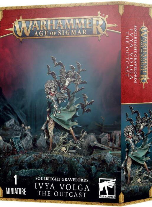 Ivya Volga, the Outcast er en vampyr fra Soulblight Gravelords i Warhammer Age of Sigmar