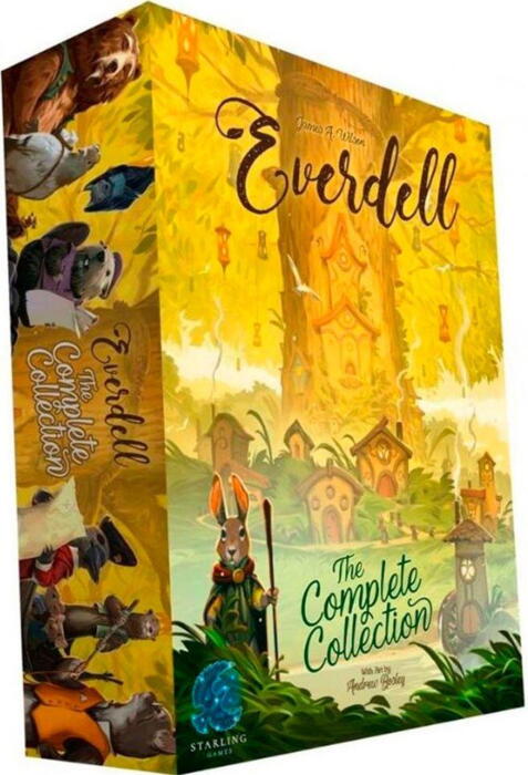 Everdell: The Complete Collection indeholder grundspillet med alle udvidelser og deluxe komponenter