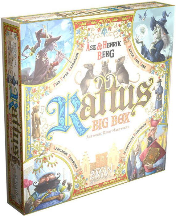 Rattus: Big Box er et brætspil om at overleve Den Sorte Død
