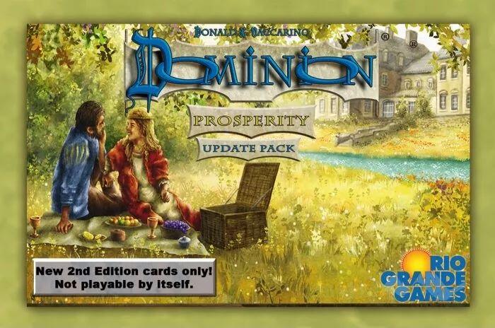 Dominion: Prosperity – Update Pack opdaterer denne brætspilsudvidelse fra 1st Edition til 2nd Edition