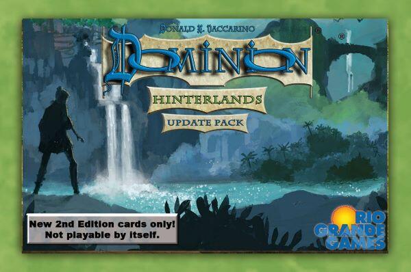Dominion: Hinterlands – Update Pack opdaterer denne brætspilsudvidelse fra første til anden udgave