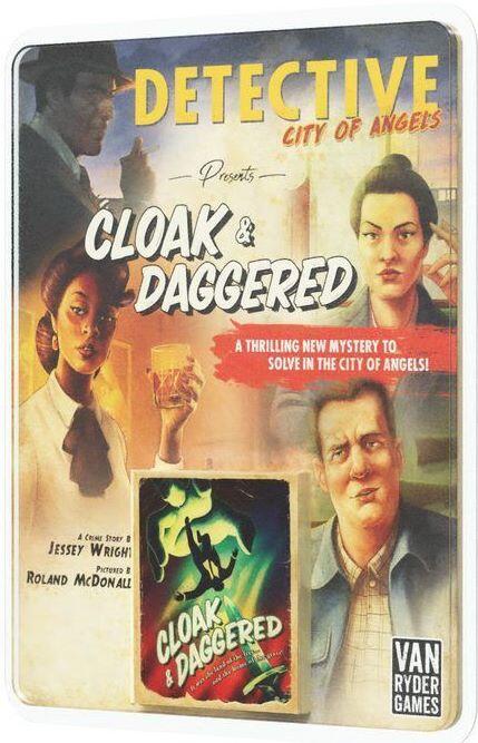 Detective: City of Angels – Cloak & Daggered er en selvstændig sag til brætspillet Detective: City of Angels