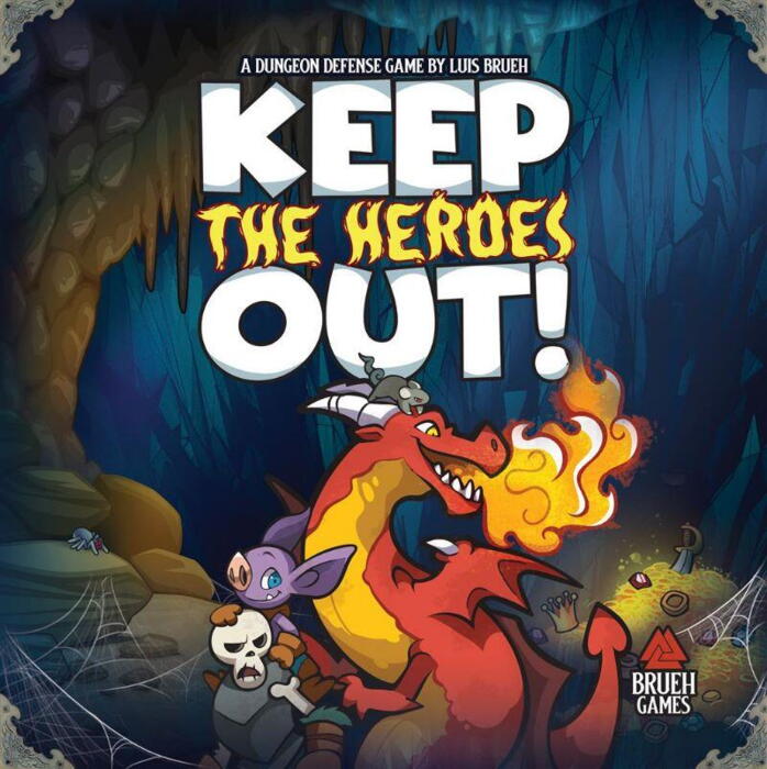 Keep the Heroes Out! er et deck-building brætspil hvor 1-4 spillere samarbejder