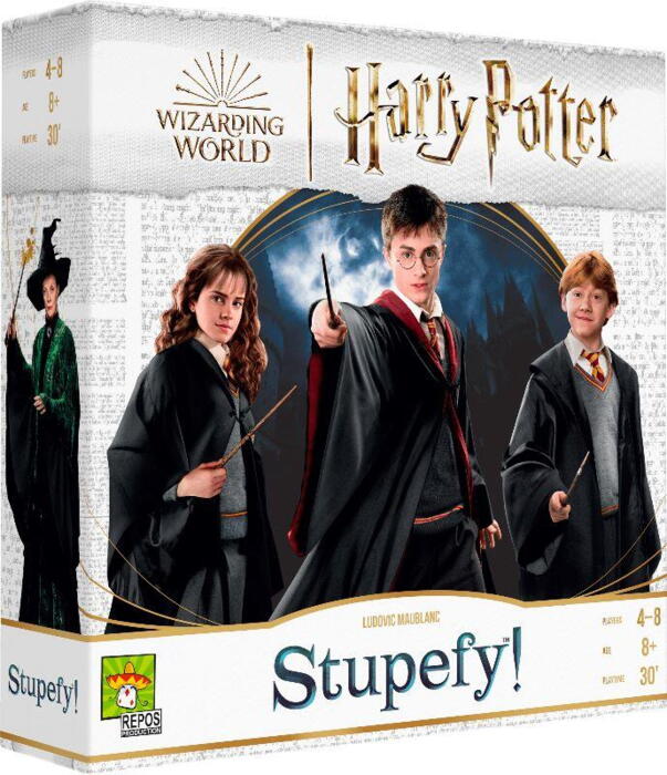 Harry Potter: Stupefy! et intenst brætspil for 4-8 spillere