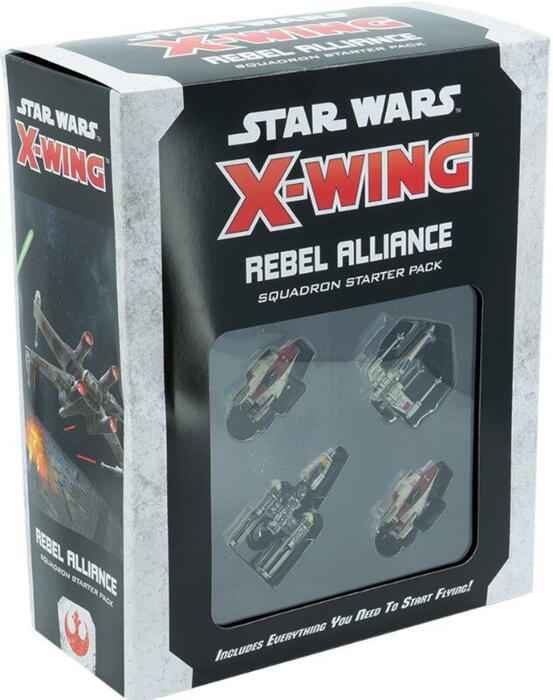 Rebel Alliance Squadron Starter Pack giver de oprørske spillere et godt start punkt til X-Wing 2nd Edition