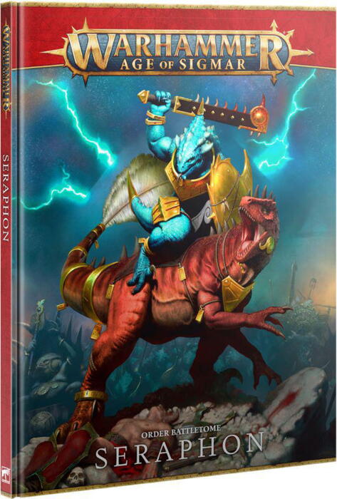 Battletome: Seraphon indeholder regler, maleguides og meget mere til denne Warhammer Age of Sigmar fraktion