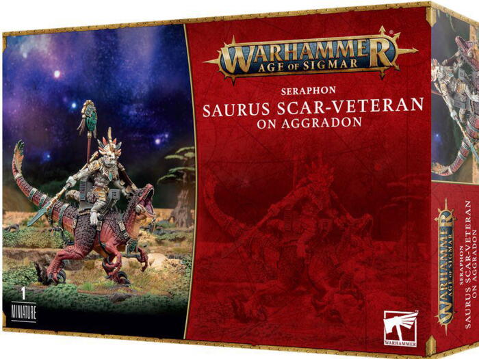 Saurus Scar-Veteran on Aggradon er en leder af Seraphons i Warhammer Age of Sigmar