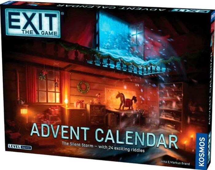 Exit: Advent Calendar - the Silent Storm er den tredje julekalender i denne serie der kombinerer gåder, mystik og julestemning
